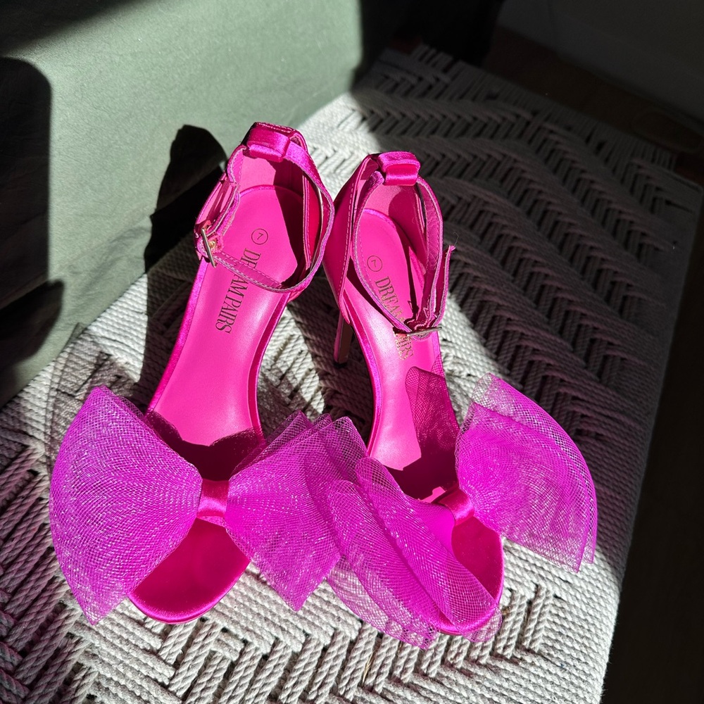 Dreampairs fuchsia pink heals